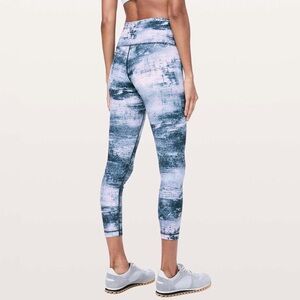 Lululemon | Wunder Under High‎ Rise Tight Full On Luxtreme Azurite Seashell 10